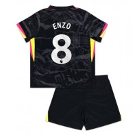 Chelsea Enzo Fernandez #8 3rd trikot Kinder 2024-25 Kurzarm (+ Kurze Hosen)